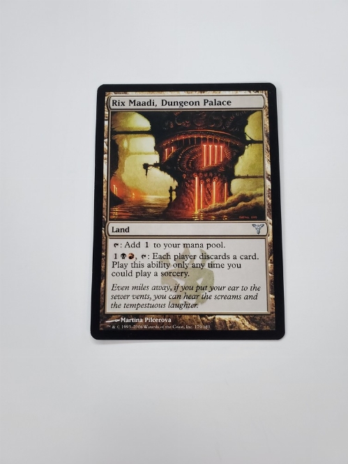 Rix Maadi, Dungeon Palace