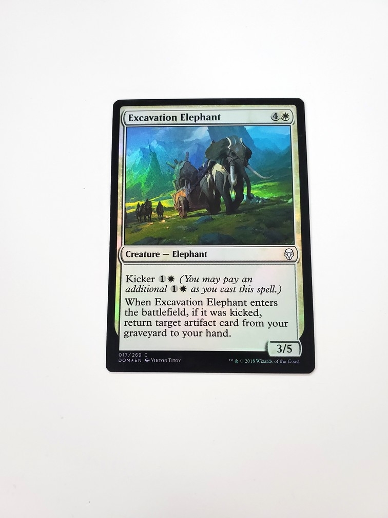 Excavation Elephant (Foil)