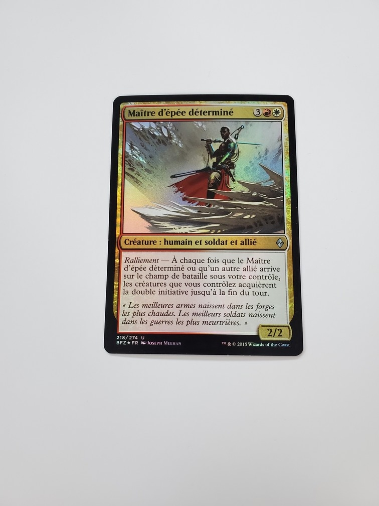 Resolute Blademaster (Foil) (Francaise)