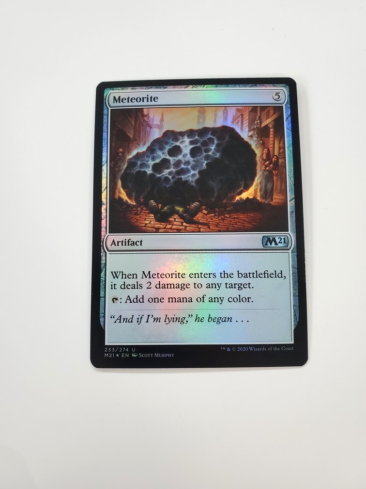 Meteorite (Foil)