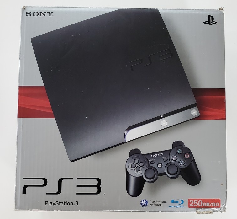 Playstation 3 Slim Black (250GB) (Model CECH 2001B) (CB)