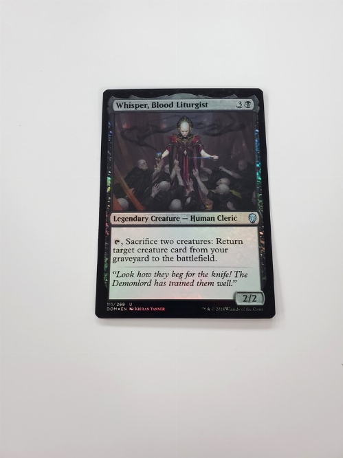 Whisper, Blood Liturgist (Foil)