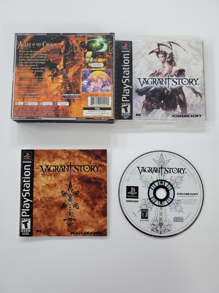 Vagrant Story (Missing Demo Disc) (CIB)