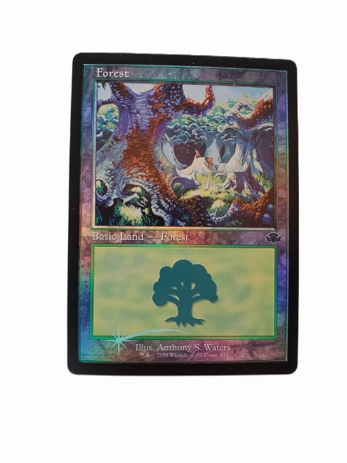 Forest (411) (Retro Frame) (Foil)