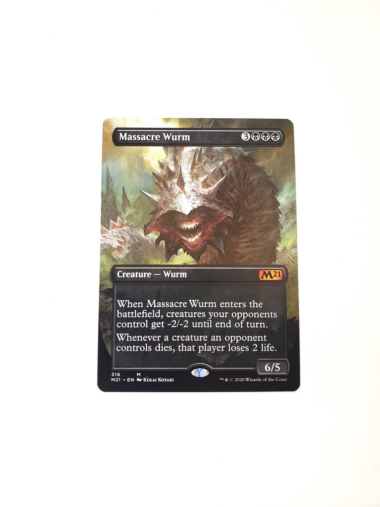 Massacre Wurm (Alternate Art)