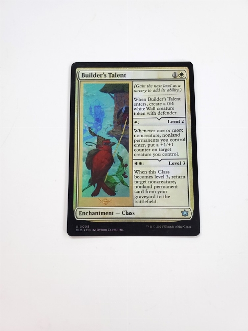 Builder's Talent (Foil)