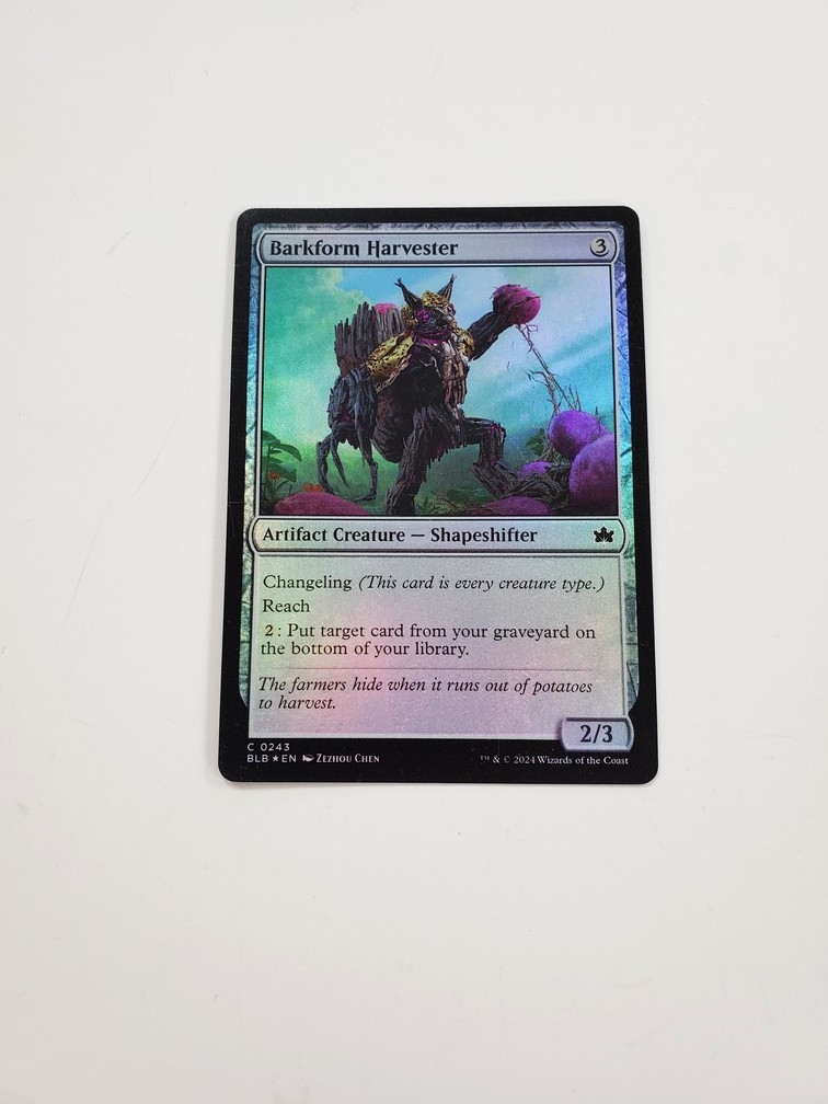 Barkform Harvester (Foil)