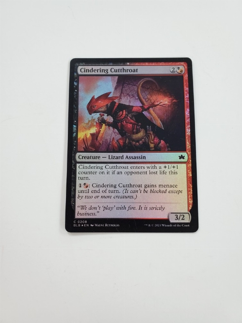 Cindering Cutthroat (Foil)