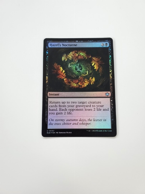 Hazel's Nocturne (Foil)