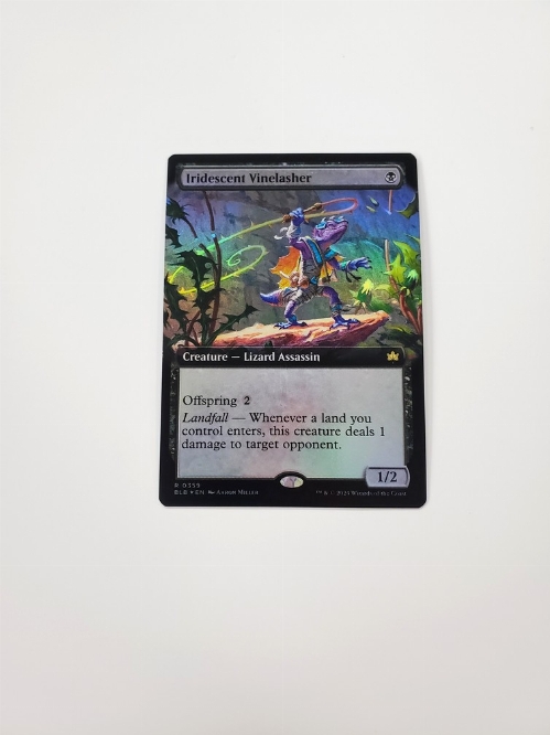 Iridescent Vinelasher (Extended Art) (Foil)