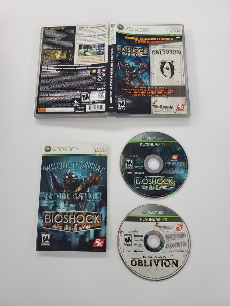 BioShock & The Elder Scrolls IV:Oblivion [Combo] (CIB)