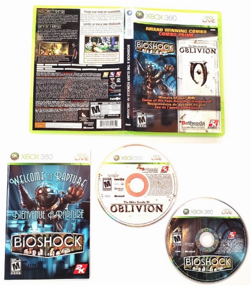 BioShock & The Elder Scrolls IV: Oblivion (CIB)