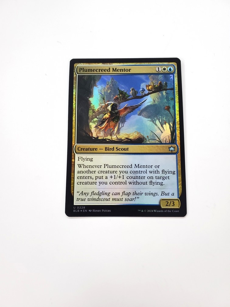 Plumecreed Mentor (Foil)