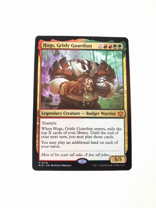Hugs, Grisly Guardian
