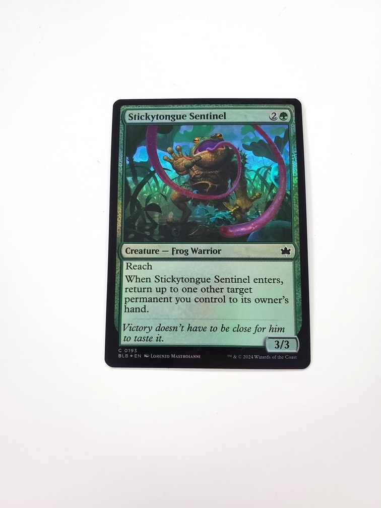 Stickytongue Sentinel (Foil)