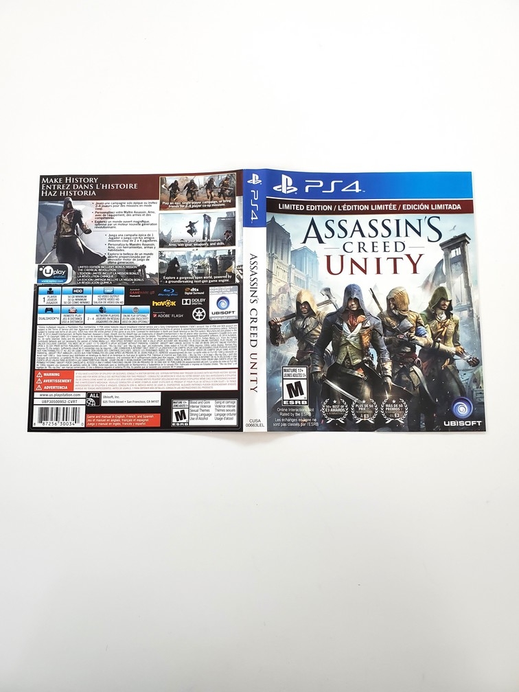 Assassin's Creed: Unity (Limited Edition) (B)