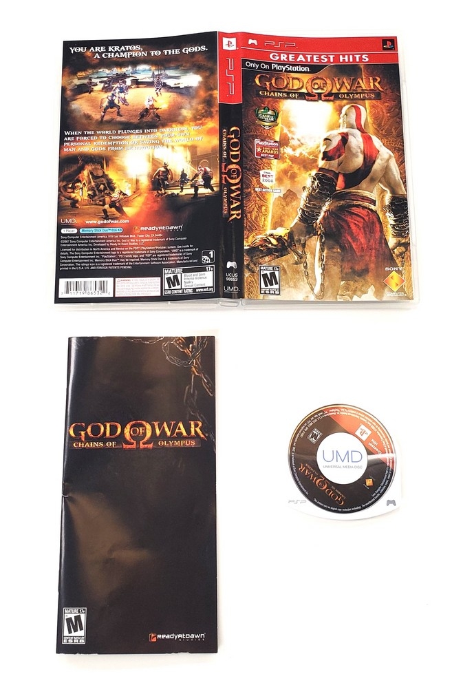 God of War: Chains of Olympus [Greatest Hits] (CIB)