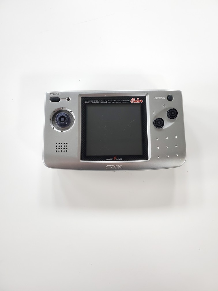 NeoGeo Pocket Color Slim Platinum Silver