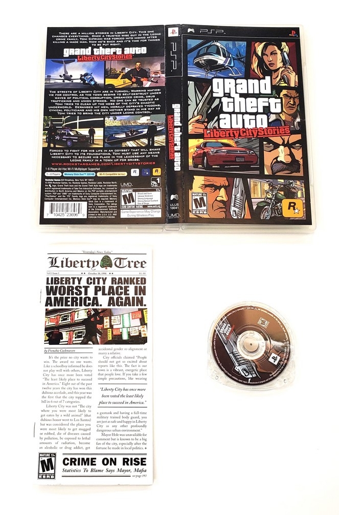 Grand Theft Auto: Liberty City Stories (CIB)