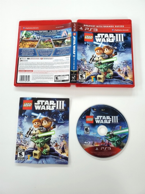 LEGO Star Wars III: The Clone Wars (Greatest Hits) (CIB)