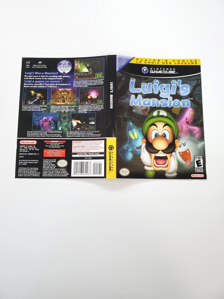 Luigi's Mansion (Player's Choice) (B)