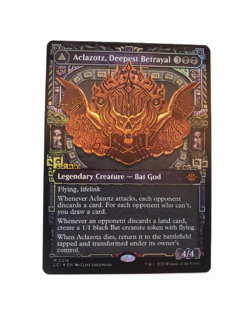 Aclazotz, Deepest Betrayal // Temple of the Dead (Showcase) (Foil)