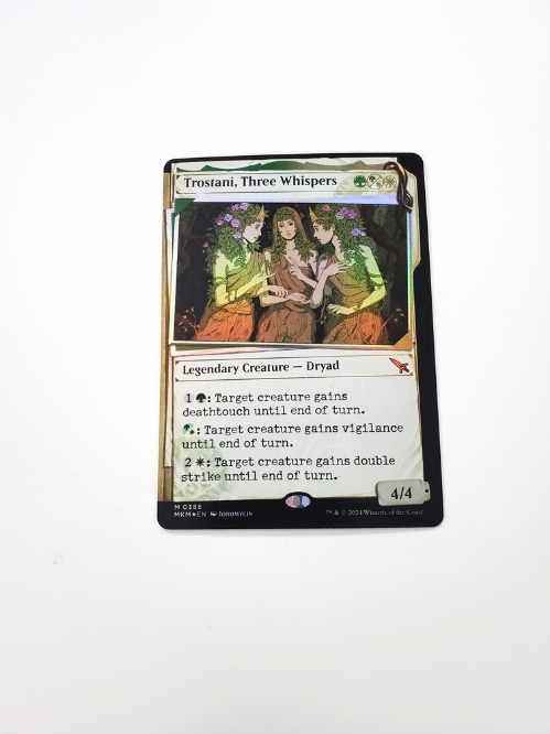 Trostani, Three Whispers (Showcase) (Invisible Ink) (Foil)