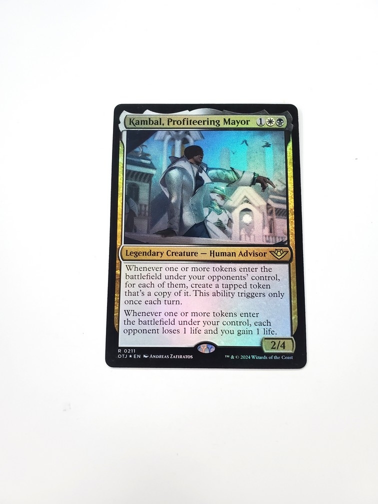 Kambal, Profiteering Mayor (Foil)