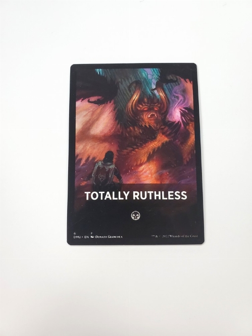 Totally Ruthless - Theme Card