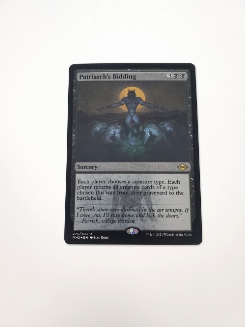 Patriarch's Bidding (Foil Etched)