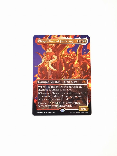 Phlage, Titan of Fire's Fury (Borderless)