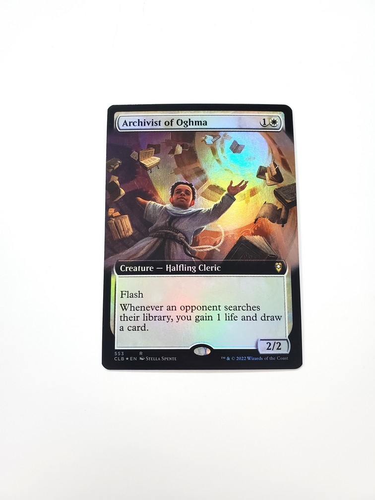 Archivist of Oghma (Extended Art) (Foil)