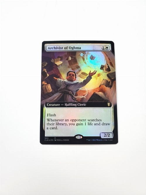 Archivist of Oghma (Extended Art) (Foil)