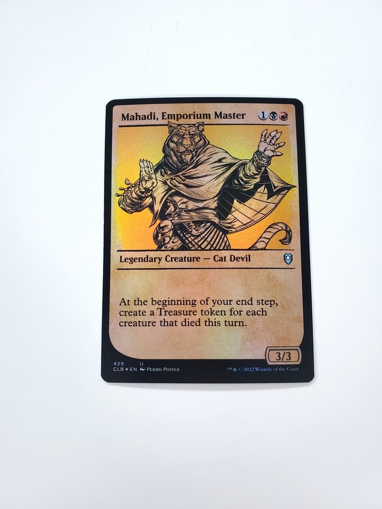 Mahadi, Emporium Master (Showcase) (Foil)