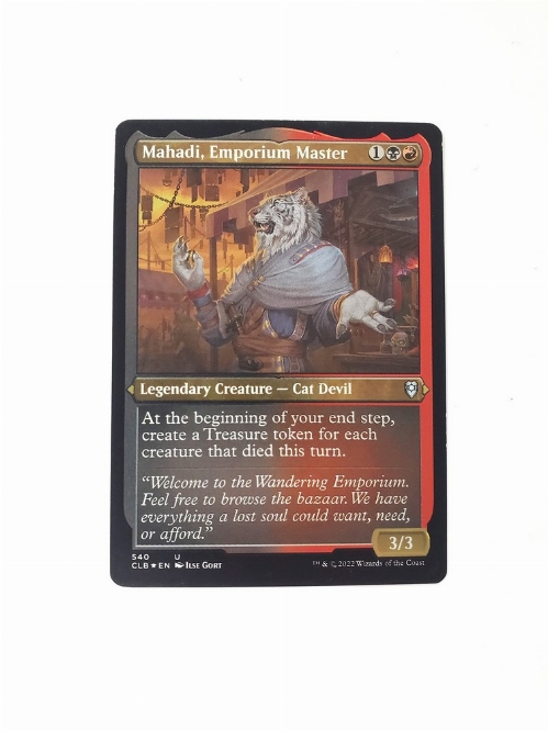Mahadi, Emporium Master (Foil Etched)