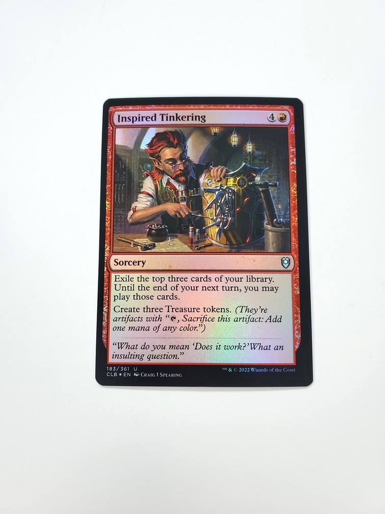 Inspired Tinkering (Foil)