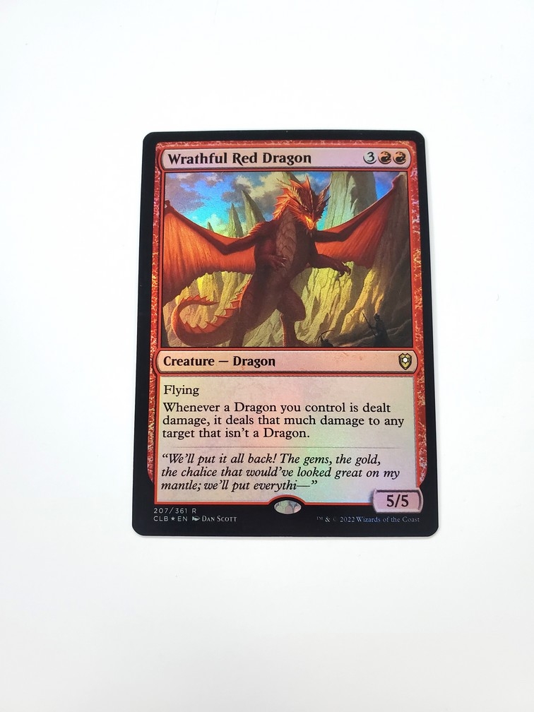 Wrathful Red Dragon (Foil)