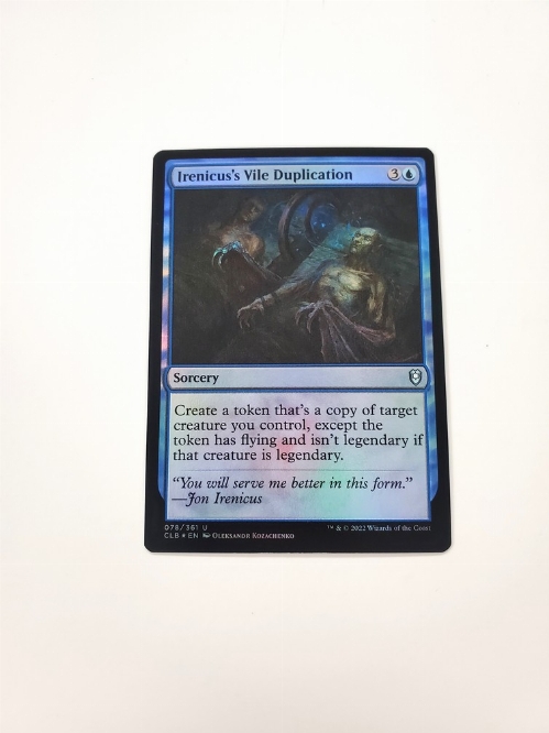 Irenicus's Vile Duplication (Foil)