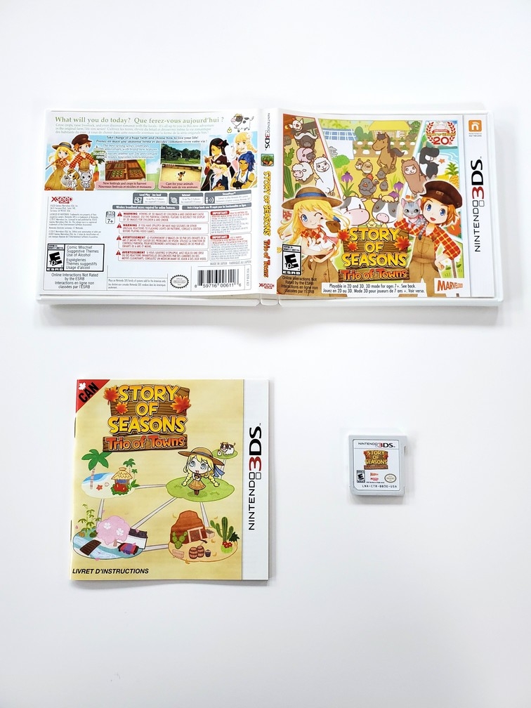 Story of Seasons: Trio of Towns (CIB)