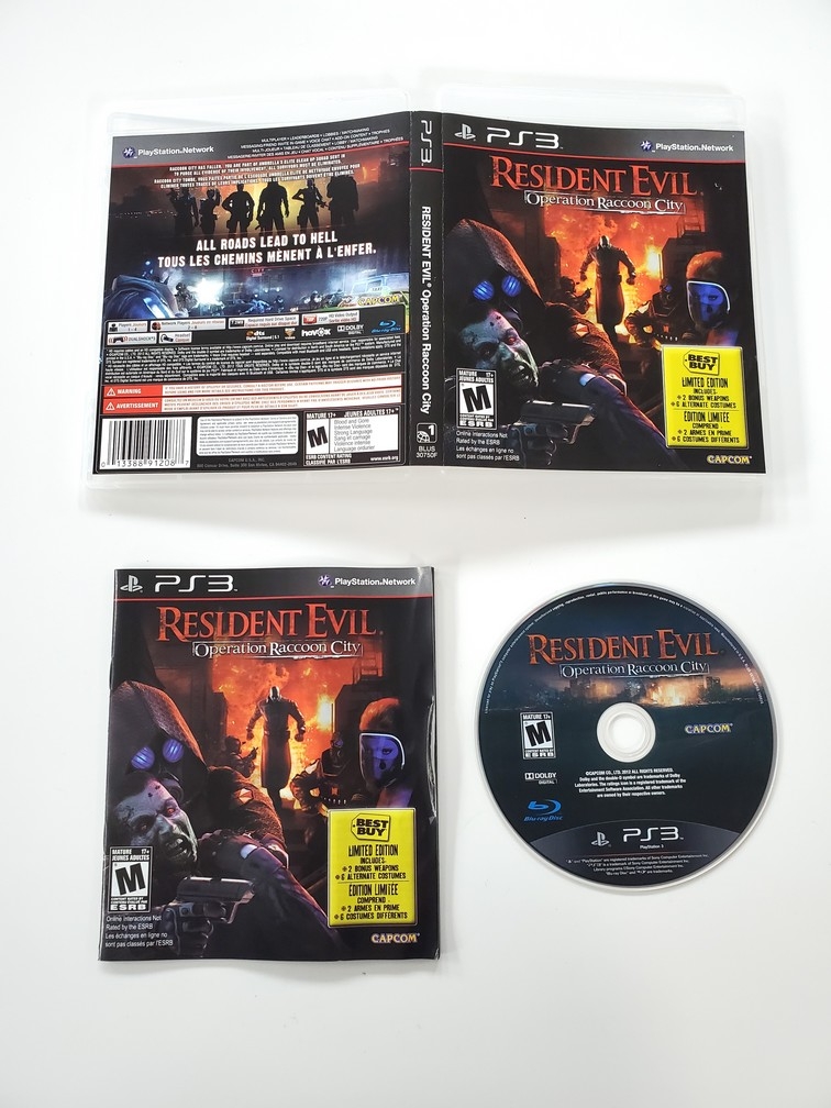 Resident Evil: Operation Raccoon City (Best Buy Limited Edition) (CIB)