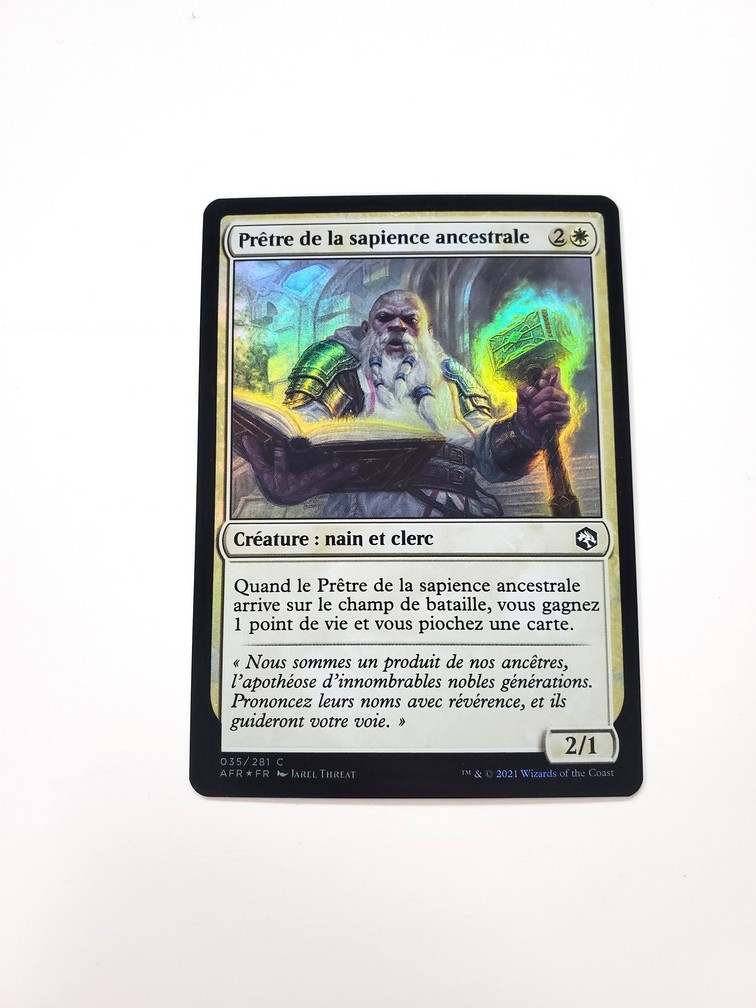 Priest of Ancient Lore (Foil) (Francaise)