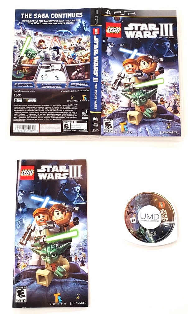 LEGO Star Wars III: The Clone Wars (CIB)