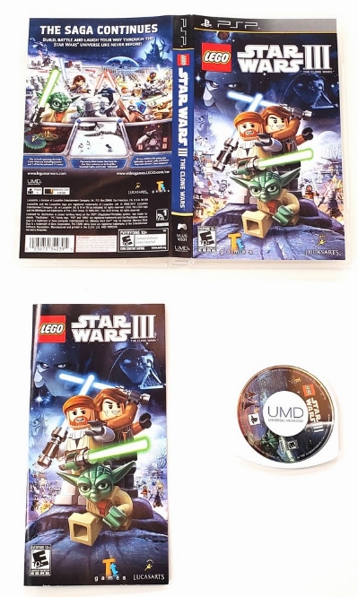 LEGO Star Wars III: The Clone Wars (CIB)