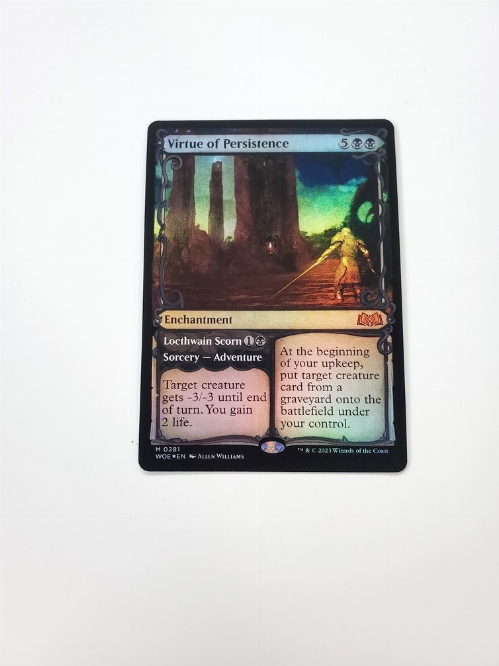 Virtue of Persistence (Showcase) (Foil)