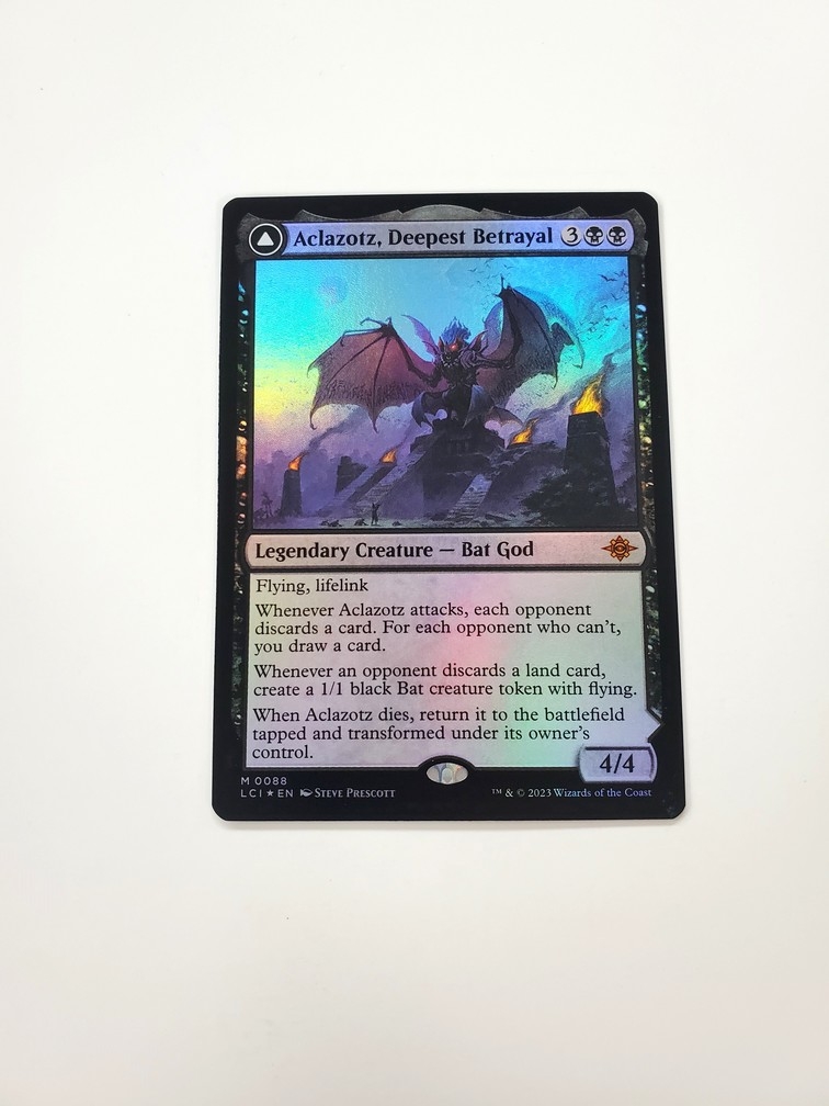 Aclazotz, Deepest Betrayal // Temple of the Dead (Foil)