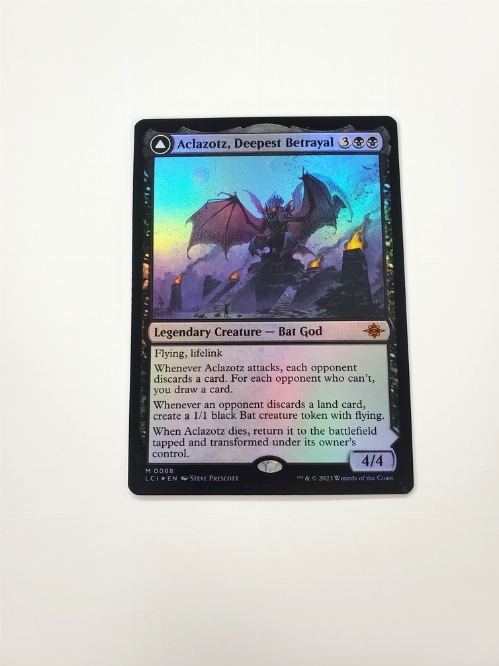 Aclazotz, Deepest Betrayal // Temple of the Dead (Foil)