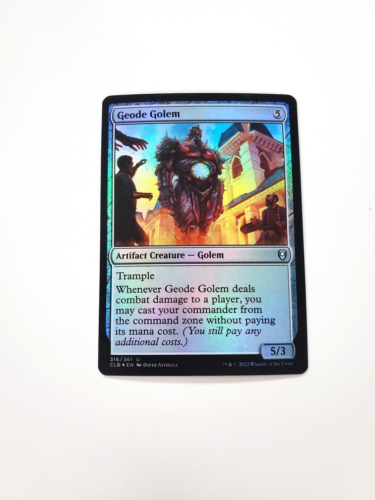 Geode Golem (Foil)