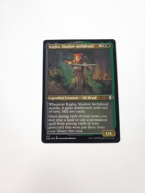 Kagha, Shadow Archdruid (Foil Etched)