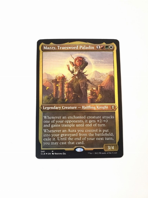 Mazzy, Truesword Paladin (Foil Etched)