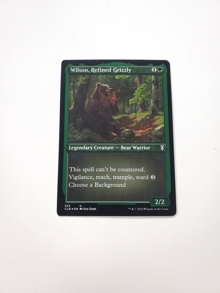 Wilson, Refined Grizzly (Foil Etched)